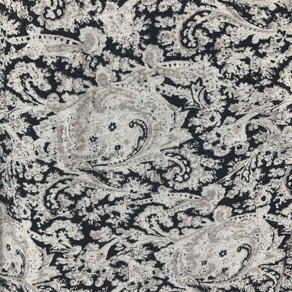 Lucky Brand Womens Large Popover Blouse Paisley Boho Peasant Long Sleeve - Picture 10 of 14